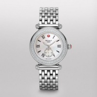 Michele Woman's MWW16A000001 Caber Diamond Steel Bracelet Watch Michele Woman's MWW16A000001 Caber Diamond Steel Bracelet Watch