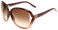 Gucci GG3500/S Sunglasses - 0WNQ Shaded Brown (02 Brown Gradient Lens) - 60mm Gucci GG3500/S Sunglasses - 0WNQ Shaded Brown (02 Brown Gradient Lens) - 60mm