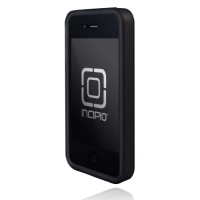 Incipio iPhone 4/4S NGP Semi-Rigid Soft Shell Case - 1 Pack - Retail Packaging - Matte Translucent Mercury Gray