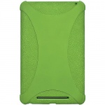 Amzer AMZ94386 Silicone Jelly Soft Skin Fit Case Cover for Asus Nexus 7, Google Nexus 7 - 1 Pack - Retail Packaging - Green