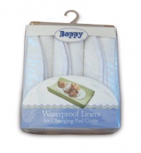 Boppy Changing Pad Liners 3-Pack - White Boppy Changing Pad Liners 3-Pack - White