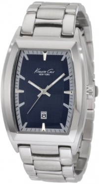 Kenneth Cole New York Men's KC9083 Cyber Barrel Marine Blue Bracelet Watch Kenneth Cole New York Men's KC9083 Cyber Barrel Marine Blue Bracelet Watch