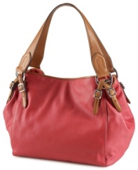 Opt for an equestrian-inspired look with your everyday ensemble with this sumptuous leather tote from Lauren by Ralph Lauren. The softly structured silhouette is intentionally understated with hints of heritage RL style, while the inside is exquisitely organized to safely stow all the essentials. Opt for an equestrian-inspired look with your everyday ensemble with this sumptuous leather tote from Lauren by Ralph Lauren. The softly structured silhouette is intentionally understated with hints of heritage RL style, while the inside is exquisitely organized to safely stow all the essentials.