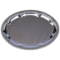 Sterlingcraft Oval Serving Tray Sterlingcraft Oval Serving Tray