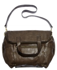 Shoot for something sophisticated this season with this city-chic tote from BCBGeneration. Elegant, understated but big on style, this super spacious silhouette is this season's everyday it-accessory. Shoot for something sophisticated this season with this city-chic tote from BCBGeneration. Elegant, understated but big on style, this super spacious silhouette is this season's everyday it-accessory.