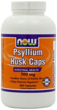 NOW Foods Psyllium Husk 500mg, 500 Capsules NOW Foods Psyllium Husk 500mg, 500 Capsules