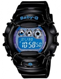 Casio Women's BG1006SA-1B Baby-G Shock Resistant Black and Blue Multi-Function Watch Casio Women's BG1006SA-1B Baby-G Shock Resistant Black and Blue Multi-Function Watch