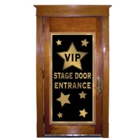 VIP Stage Door Entrance Door Cover Party Accessory (1 count) (1/Pkg) VIP Stage Door Entrance Door Cover Party Accessory (1 count) (1/Pkg)
