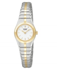 An expanding bracelet watch to enhance all your favorite jewelry, by Citizen. An expanding bracelet watch to enhance all your favorite jewelry, by Citizen.