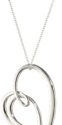 T Tahari Silver Tone Heart Pendant Necklace T Tahari Silver Tone Heart Pendant Necklace