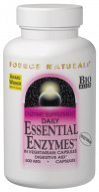 Source Naturals Daily Essential Enzymes, 500mg, 240 Capsules Source Naturals Daily Essential Enzymes, 500mg, 240 Capsules