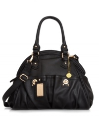 Snag this stunning Big Buddha satchel for a look you'll want to rock from day to night. An optional crossbody straps makes it the ideal work to weekend style. Snag this stunning Big Buddha satchel for a look you'll want to rock from day to night. An optional crossbody straps makes it the ideal work to weekend style.