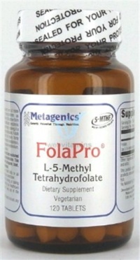 Metagenics, FolaPro, 120 Tablets Metagenics, FolaPro, 120 Tablets