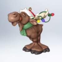 Hallmark 2012 Merry Chris-Moose Ornament Hallmark 2012 Merry Chris-Moose Ornament