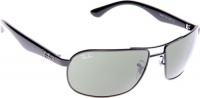 Ray-Ban RB3492 Highstreet Authentic Sunglasses/Eyewear - Shiny Black/Crystal Green / 62mm Ray-Ban RB3492 Highstreet Authentic Sunglasses/Eyewear - Shiny Black/Crystal Green / 62mm