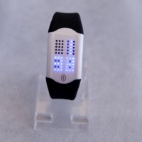 HDE® Futuristic Blue LED Watch with Black Band HDE® Futuristic Blue LED Watch with Black Band