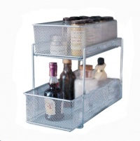 Design Ideas Cabinet Baskets Mesh Silver Design Ideas Cabinet Baskets Mesh Silver