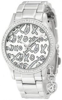 XOXO Women's XO5144 Silver-Tone Bracelet With Heart Charm Watch XOXO Women's XO5144 Silver-Tone Bracelet With Heart Charm Watch