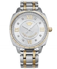 Your new favorite beau, by Juicy Couture. This Beau collection watch helps you flaunt your look with golden shine and Swarovski sparkle. Your new favorite beau, by Juicy Couture. This Beau collection watch helps you flaunt your look with golden shine and Swarovski sparkle.
