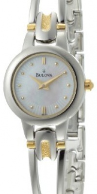 Bulova Women's 98L141 Mother-Of-Pearl Dial Bracelet Watch Bulova Women's 98L141 Mother-Of-Pearl Dial Bracelet Watch