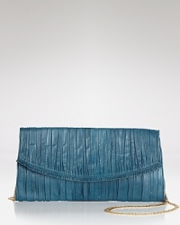 The power clutch is the bag we want now, and this Elie Tahari style completes every outfit in rich leather with an ultra-chic silhouette. The power clutch is the bag we want now, and this Elie Tahari style completes every outfit in rich leather with an ultra-chic silhouette.