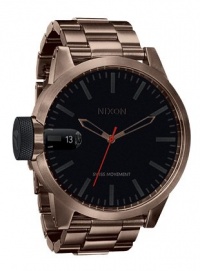 Nixon Chronicle SS Watch - Men's Antique Copper, One Size Nixon Chronicle SS Watch - Men's Antique Copper, One Size