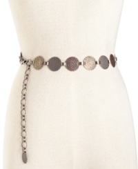 Eastern style that's city chic. You'll love this Moroccan chain belt by Nine West. Eastern style that's city chic. You'll love this Moroccan chain belt by Nine West.