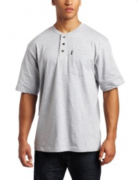 Key Industries Men's Short Sleeve Heavyweight 3-Button Pocket Henley Key Industries Men's Short Sleeve Heavyweight 3-Button Pocket Henley