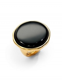THE LOOKResin button design22k goldplatedSpring insertTHE MEASUREMENTDiameter, about 1½ORIGINImported THE LOOKResin button design22k goldplatedSpring insertTHE MEASUREMENTDiameter, about 1½ORIGINImported