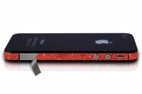 AT&T iPhone 4 Sparkling Glitter Vinyl Antenna Wrap, Ruby Red AT&T iPhone 4 Sparkling Glitter Vinyl Antenna Wrap, Ruby Red