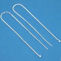 St. Silver Ear Threaders Threads / Add A Bead 5 In. St. Silver Ear Threaders Threads / Add A Bead 5 In.
