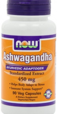 NOW Foods Ashwagandha 4.5% Extract 450mg, 90 VCaps NOW Foods Ashwagandha 4.5% Extract 450mg, 90 VCaps