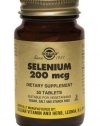 Solgar - Selenium, 200 mcg, 250 tablets