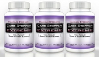 CARB STOPPER EXTREME (3 Bottles) - High Performance Carbohydrate & Starch Blocker Formula/Diet, Fat Loss, Slimming Supplement with White Kidney Bean Extract. CARB STOPPER EXTREME (3 Bottles) - High Performance Carbohydrate & Starch Blocker Formula/Diet, Fat Loss, Slimming Supplement with White Kidney Bean Extract.