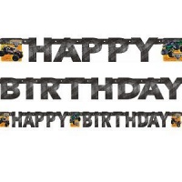 Monster Jam Letter Banner Monster Jam Letter Banner