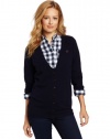Fred Perry Women's Relaxed Fit V-neck Cardigan