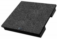 Auralex SubDude Subwoofer Isolation Riser; 15x15x3-inch SubDude in Charcoal, Single Auralex SubDude Subwoofer Isolation Riser; 15x15x3-inch SubDude in Charcoal, Single