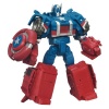 Marvel The Avengers Transformers Mech Machines Concept Series Captain America to Assault Cruiser Figure