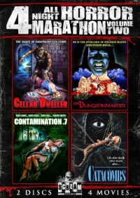 Scream Factory All Night Horror Marathon, Vol. 2 (Cellar Dweller, Catacombs, The Dungeonmaster & Contamination 7) Scream Factory All Night Horror Marathon, Vol. 2 (Cellar Dweller, Catacombs, The Dungeonmaster & Contamination 7)