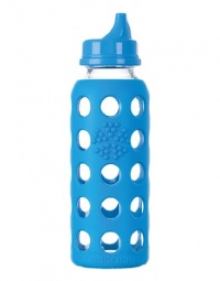 Lifefactory 9-Ounce Glass Bottle, Ocean Lifefactory 9-Ounce Glass Bottle, Ocean