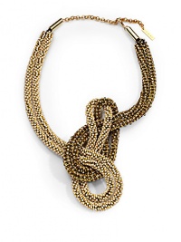 THE LOOKTubular silhouetteEnamel and rhinestone beadingKnot detailLogo accentsGoldplated brass and leather settingLobster claspTHE MEASUREMENTWidth, about 6Length, about 23ORIGINImported THE LOOKTubular silhouetteEnamel and rhinestone beadingKnot detailLogo accentsGoldplated brass and leather settingLobster claspTHE MEASUREMENTWidth, about 6Length, about 23ORIGINImported