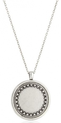 House of Harlow 1960 Silver-Plated Metal Sunburst Pendant Necklace House of Harlow 1960 Silver-Plated Metal Sunburst Pendant Necklace