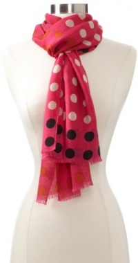Echo Design Women's Polka Dot Wrapping Scraf, Magenta, One Size Echo Design Women's Polka Dot Wrapping Scraf, Magenta, One Size