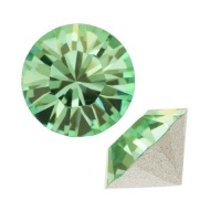 SWAROVSKI ELEMENTS Crystal #1028 Xilion Round Stone Chatons ss39 Peridot (6) SWAROVSKI ELEMENTS Crystal #1028 Xilion Round Stone Chatons ss39 Peridot (6)