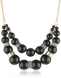 Kenneth Cole New York Round Bead 2 Row Necklace, 19 Kenneth Cole New York Round Bead 2 Row Necklace, 19