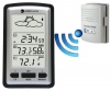 Ambient Weather WS-1280 Wireless Indoor & Outdoor Digital Thermometer w/ Indoor Humidity, Forecaster, Atomic Clock