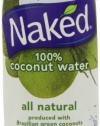 Naked 100% Naked Coconut Water, 11.2-Ounce Containers (Pack of 12)