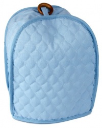 Quilted Light Blue Can Opener Appliance Cover Quilted Light Blue Can Opener Appliance Cover