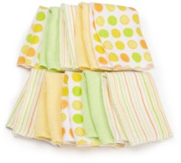 Spasilk 10 Pack Soft Terry Washcloth, Yellow Spasilk 10 Pack Soft Terry Washcloth, Yellow