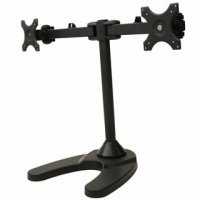 Dual Freestanding Monitor Stand for Widescreen Monitors Up to 24 Dual Freestanding Monitor Stand for Widescreen Monitors Up to 24